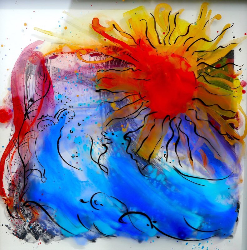 Hinterglasbild 17
